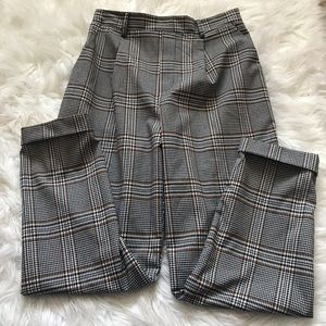 Plaid trousers